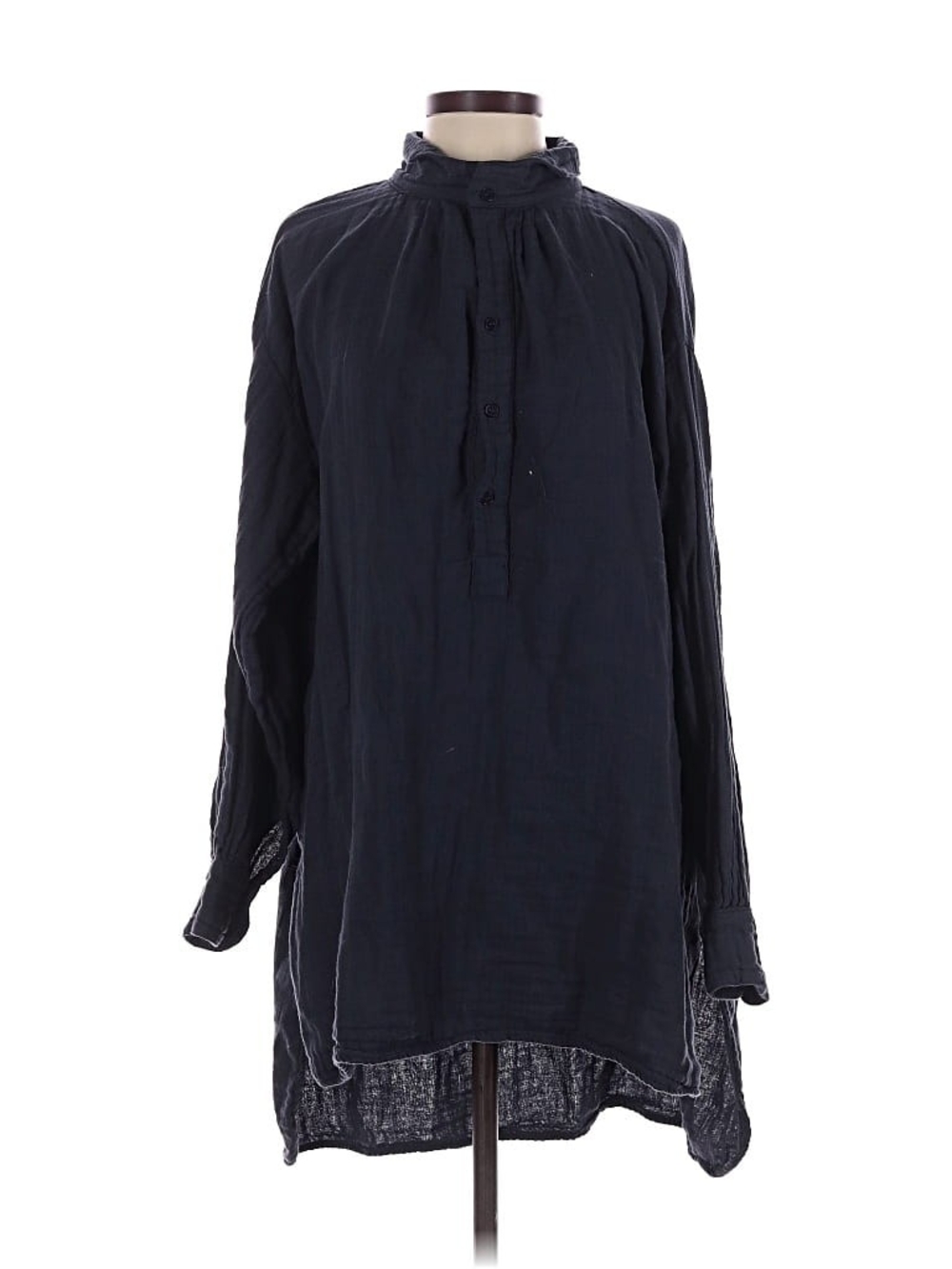 CP Shades Oversized Cotton Gauze Tunic Dress Size S-L Boho Lagenlook